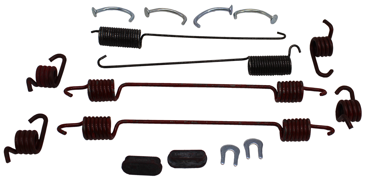 QU80072 Brake Holdown Kit-Bendix 12" & 12.125" Rear Brakes for Dodge, Ford, Ram Torque King 4x4