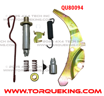 QU80094 Right Rear Brake Shoe Self Adjuster Repair Kit Torque King 4x4