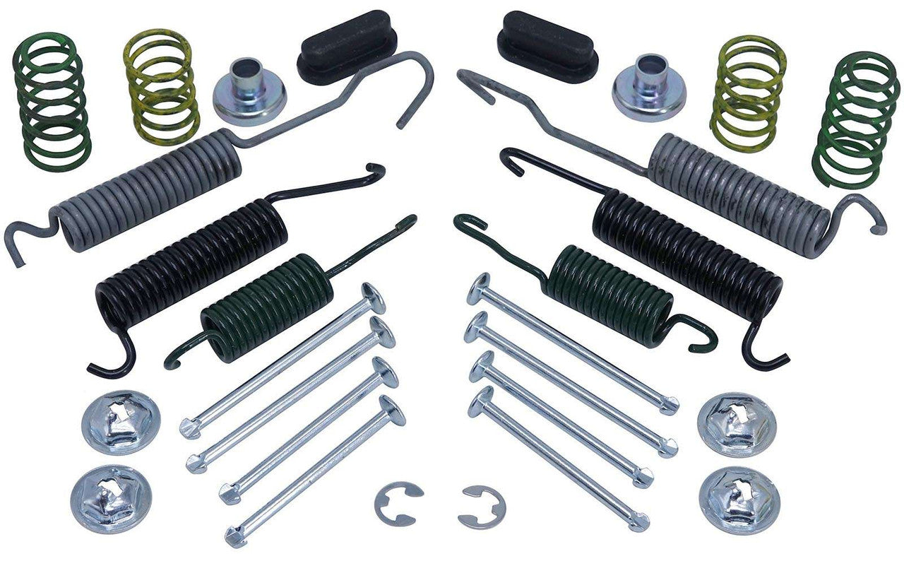 QU80158 11" Drum Brake Hold Down & Spring Kit for many 65-75 GM Trucks Torque King 4x4