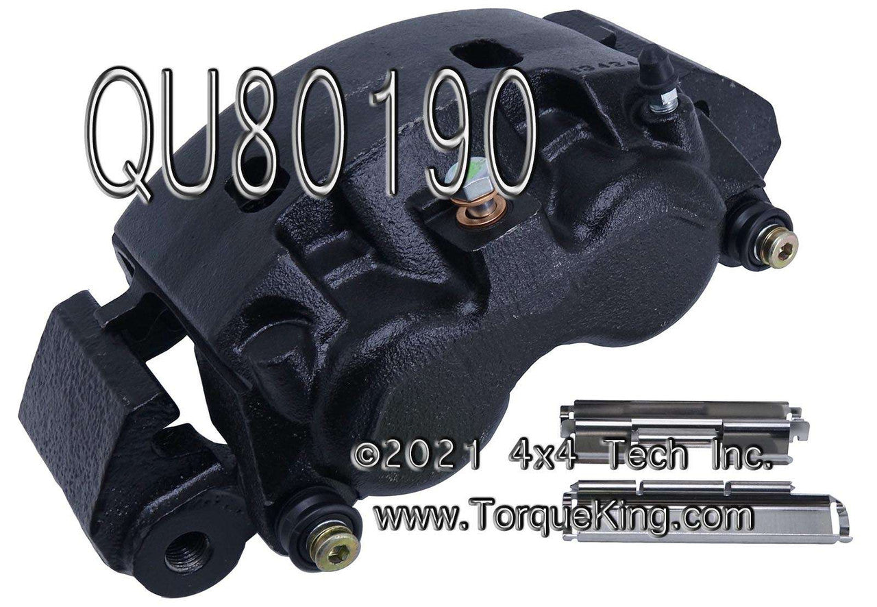 QU80190 Reman Left Front Disc Brake Caliper Assembly for 00-02 Ram Torque King 4x4