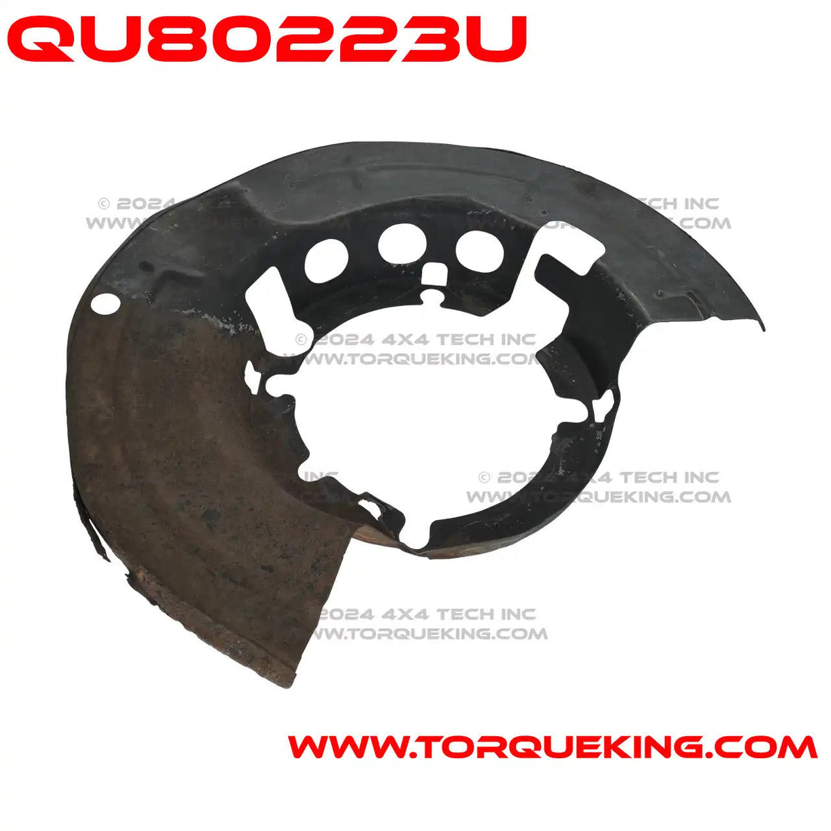 QU80231U USED 05-12 Ford Right Front Brake Shield Torque King 4x4