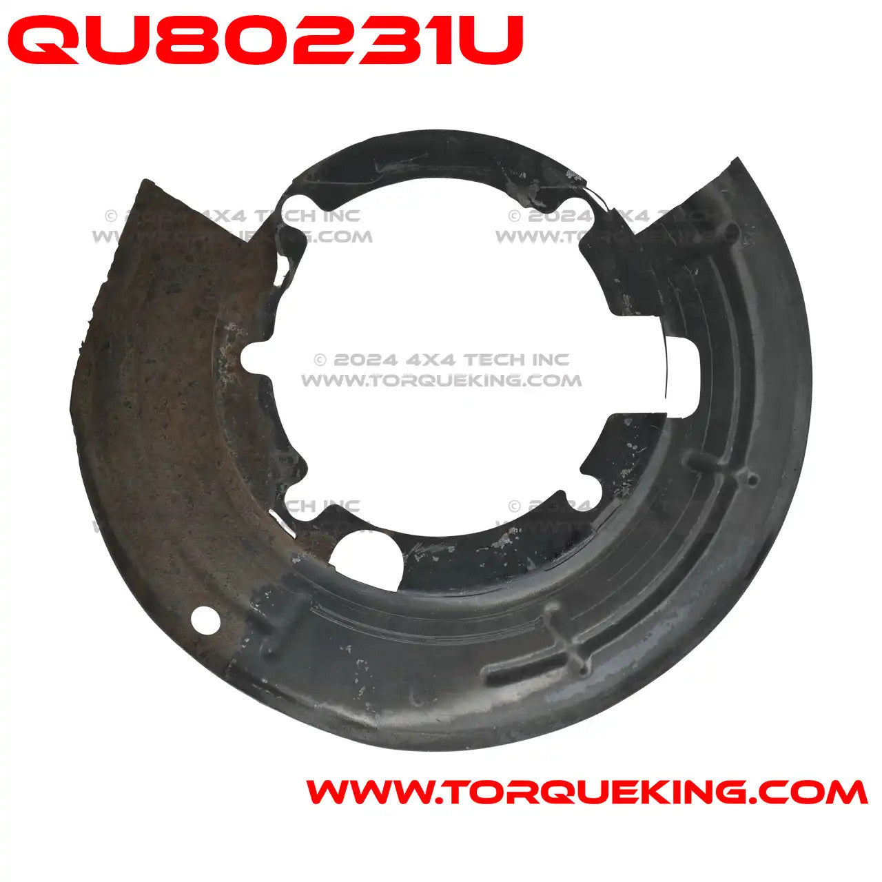 QU80231U USED 05-12 Ford Right Front Brake Shield Torque King 4x4