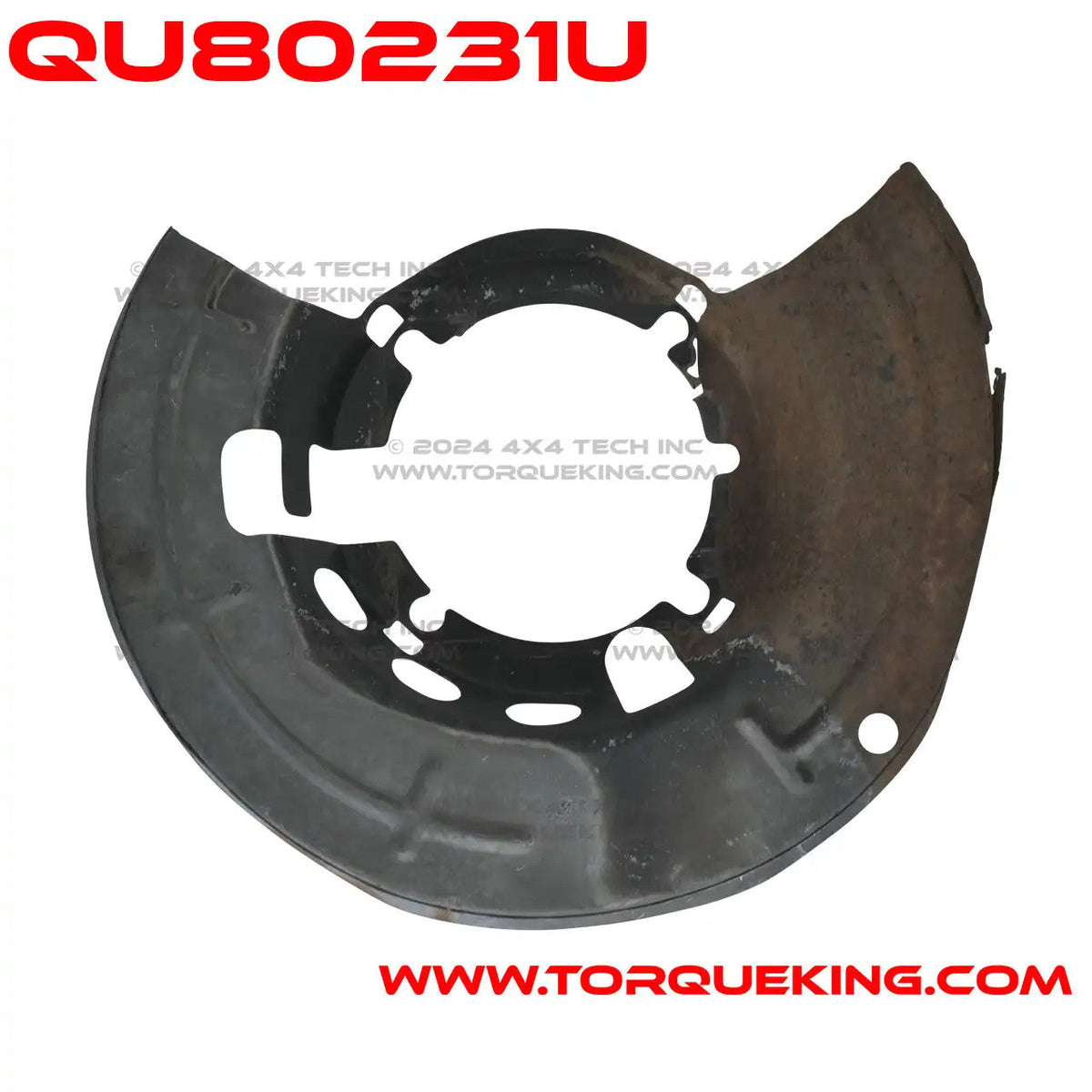 QU80231U USED 05-12 Ford Right Front Brake Shield Torque King 4x4