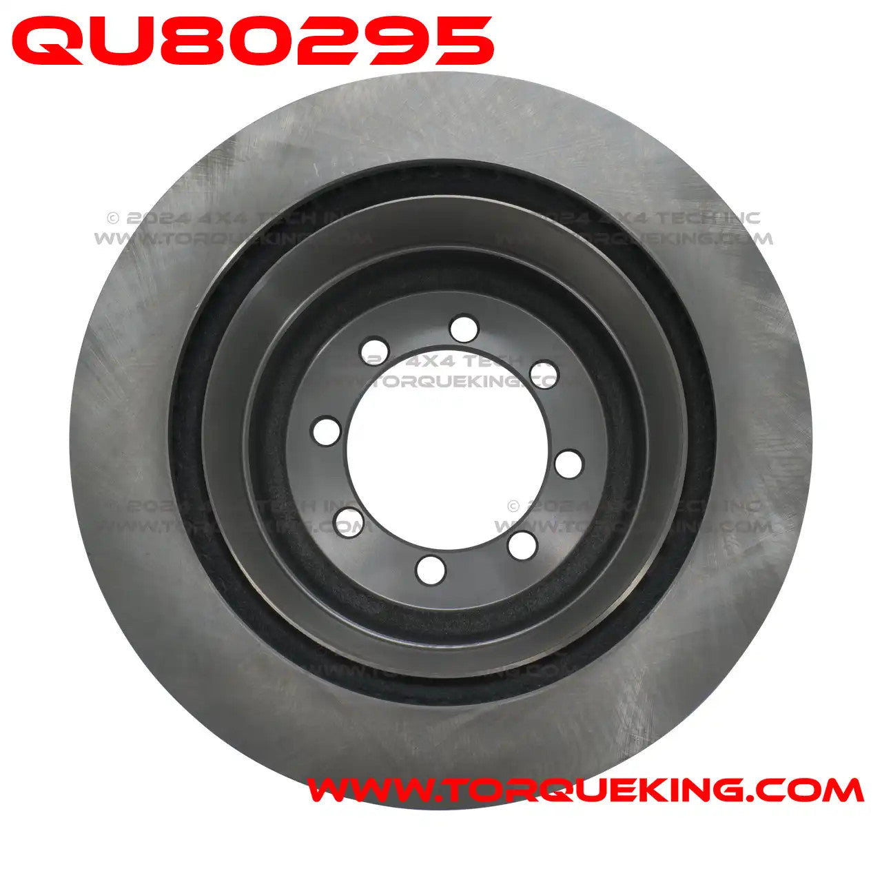 QU80295 DRW Rear Brake Rotor for 2019-up Ram 3500 Pickup with HO Cummins Torque King 4x4