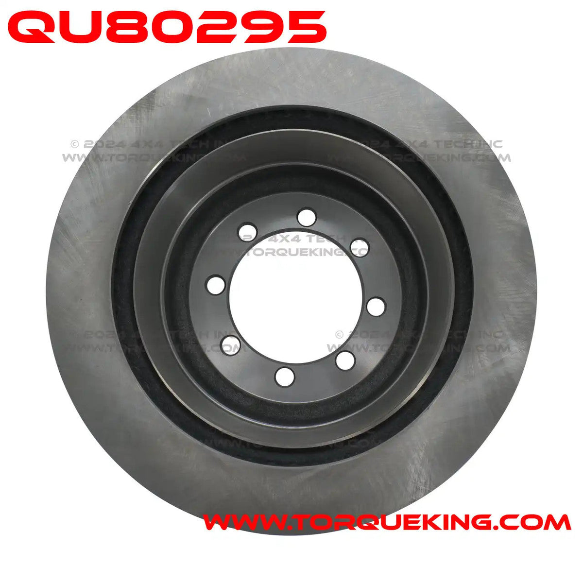 QU80295 DRW Rear Brake Rotor for 2019-up Ram 3500 Pickup with HO Cummins Torque King 4x4