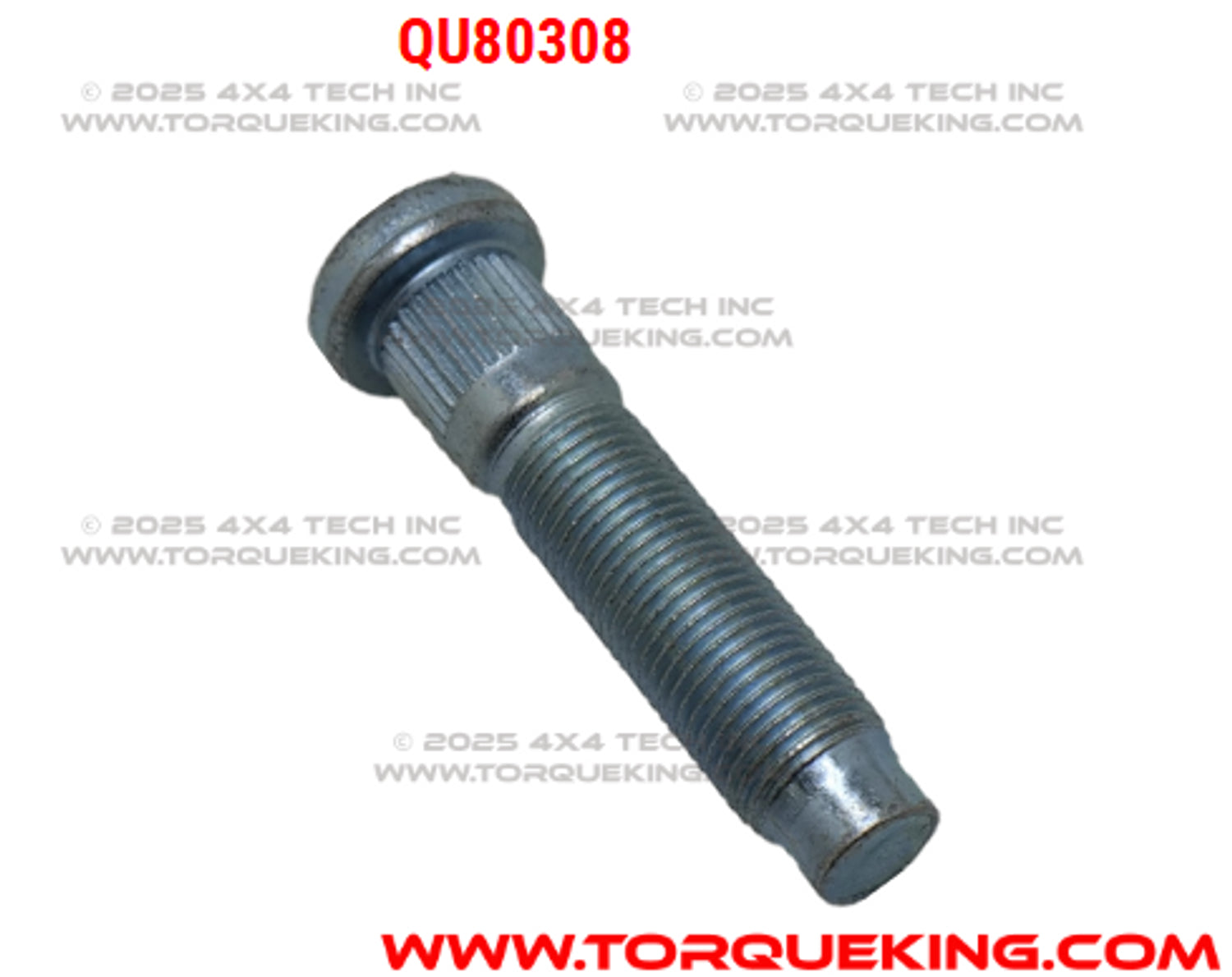 QU80308 9/16-18 Right Hand Thread Rear Wheel Stud