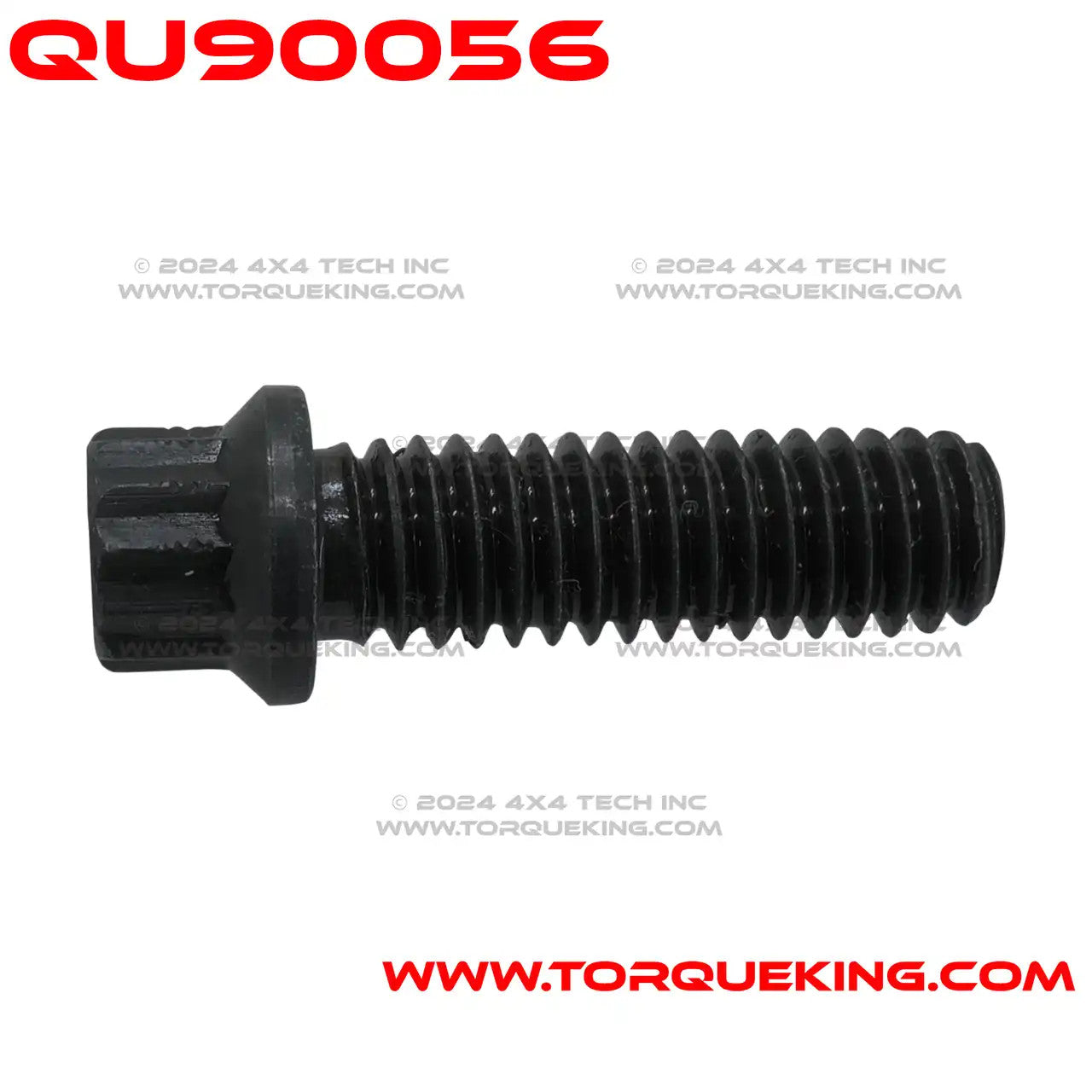 QU90056 12 point 5/16" x 1" Coarse Thread Hardened Bolt