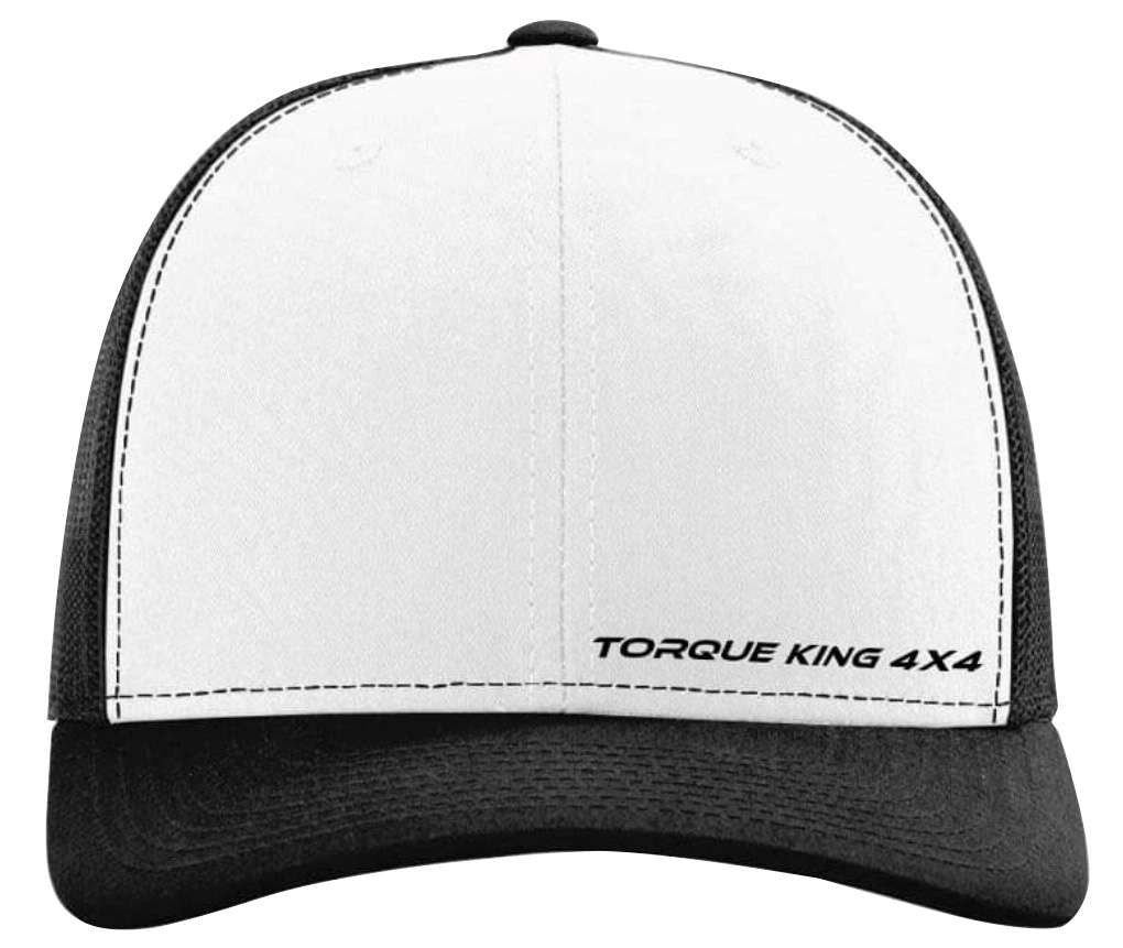 QU90066 Torque King® Mid-Profile Trucker Snapback 6-Panel Mesh Hat Torque King 4x4