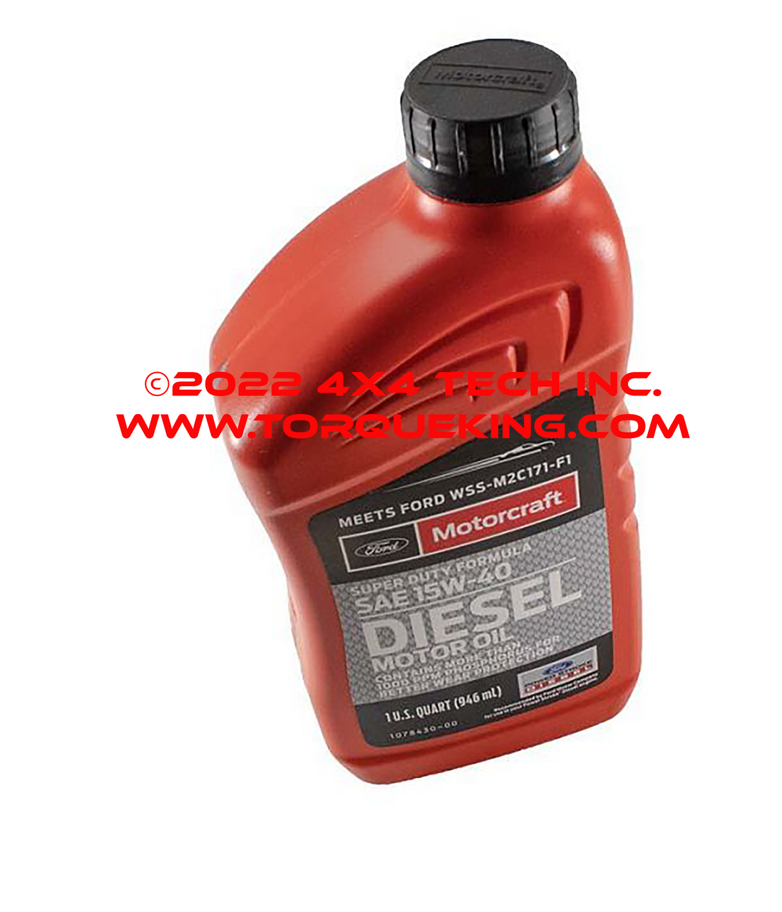 1 Quart Motorcraft XO15W40QSD Super Duty 15 w40 Diesel Engine Oil Torque King 4x4