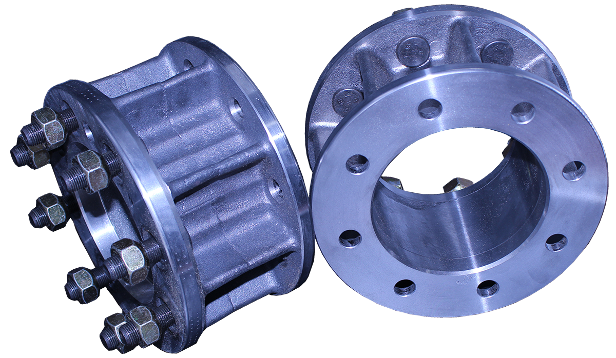 TK11711 1/2" SRW to 5/8" DRW Front Adapter Set for 75-93 D/W 200, 250, 350 Torque King 4x4