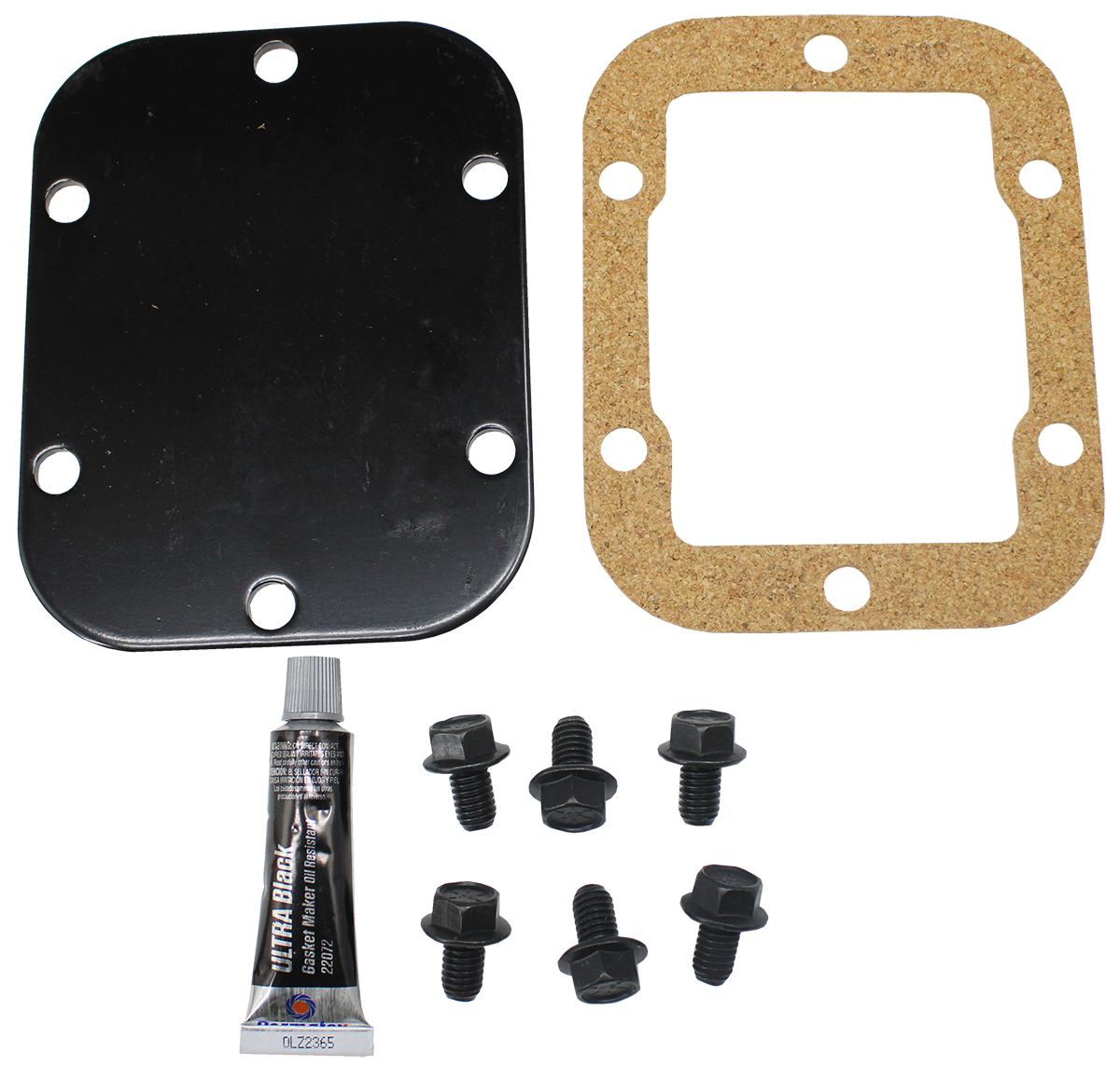 TK2008 Heavy Duty 6 Bolt PTO Cover Kit with Flat Steel Cover Plate Torque King 4x4