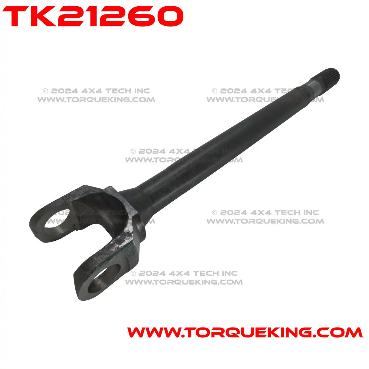 TK21260 Chrome-Moly Right Inner Axle Shaft for 1990-1997 Ford Dana 35IFS Torque King 4x4