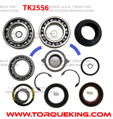 TK2556 NV273F Complete Bearing & Seal Kit for 2011-2016 w/Slip Yoke Rear OP Torque King 4x4