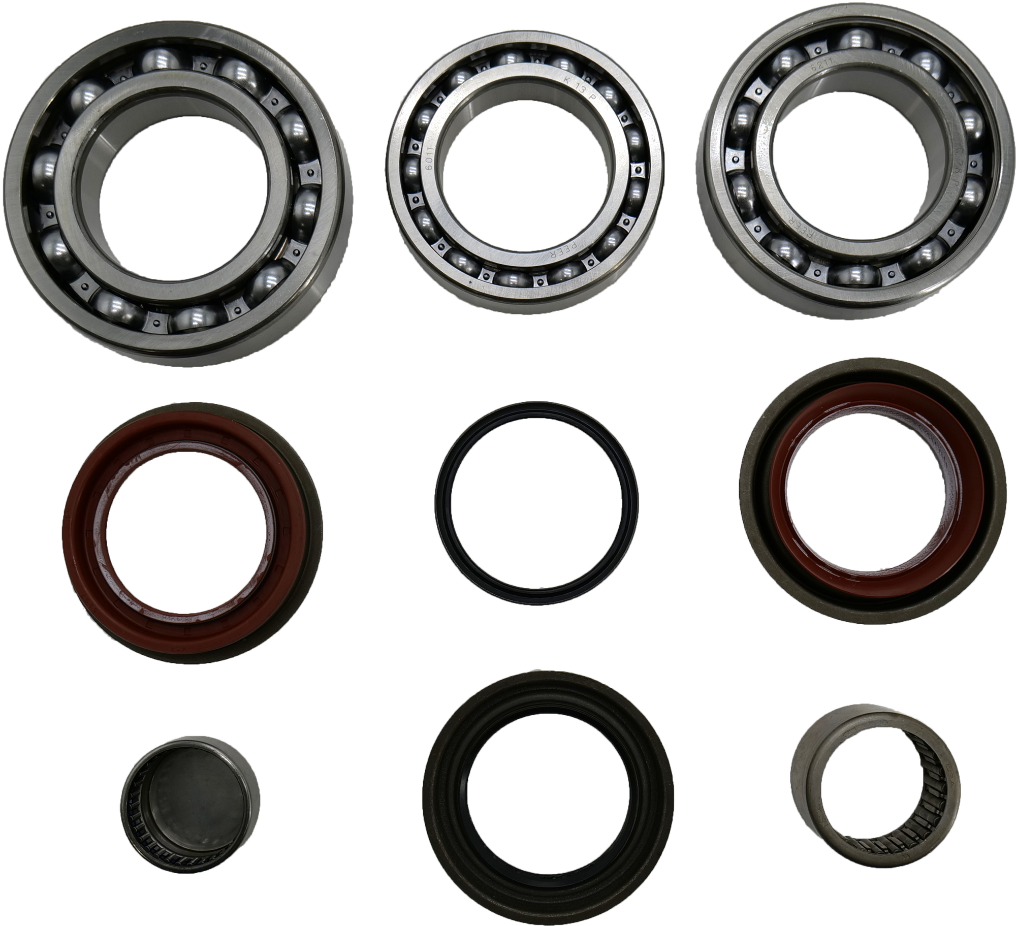 TK2559 Basic Bearing & Seal Kit for 2011-2016 NV271F, Fixed Yoke, 5-Speeds Torque King 4x4