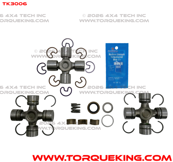 TK3006 Premium Factory Lubed CV Rebuild Kit without Ball