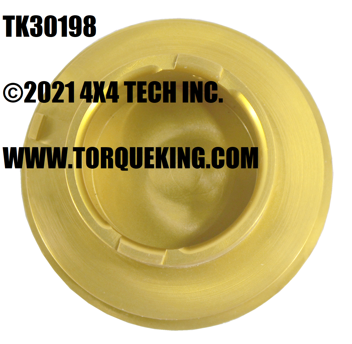 TK30198 Gold Heavy-Duty Aluminum Replacement Spicer D44 Hub Dial Torque King 4x4