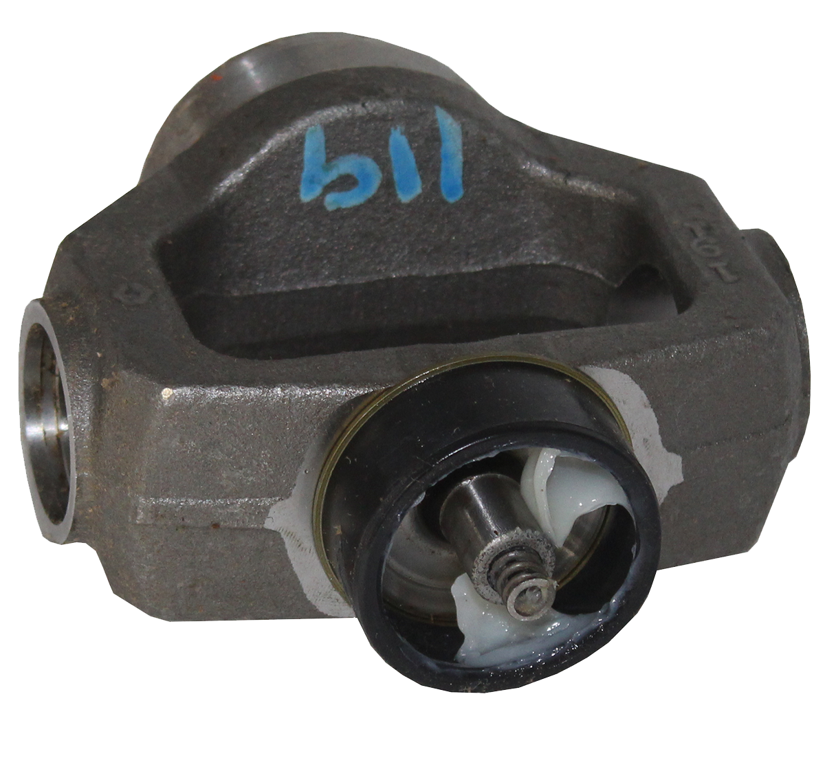 TK41026 1410 Front CV Driveshaft Ball Stud Tube Yoke for 2.5"x0.120" Tube Torque King 4x4