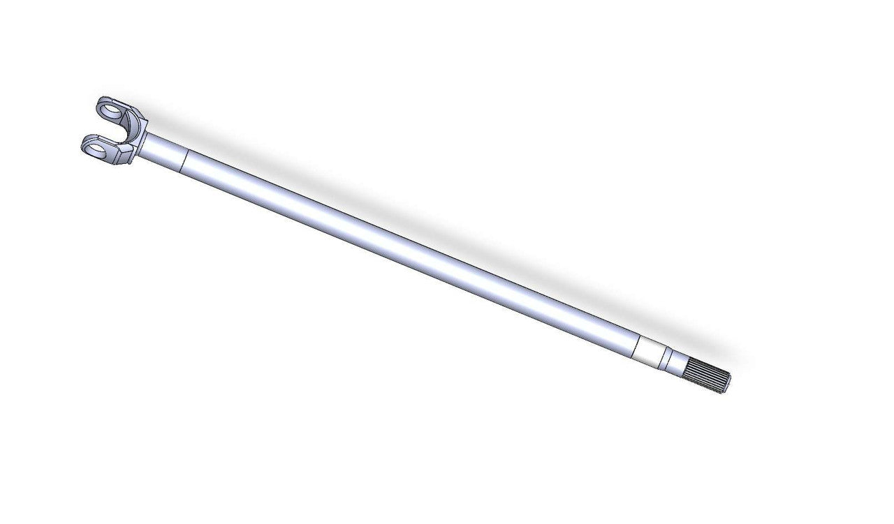 TK42157 Chromoly 28 Spline Left Inner Axle Shaft for 1977-1989.5 GM 10 Bolt Front Axles Torque King 4x4