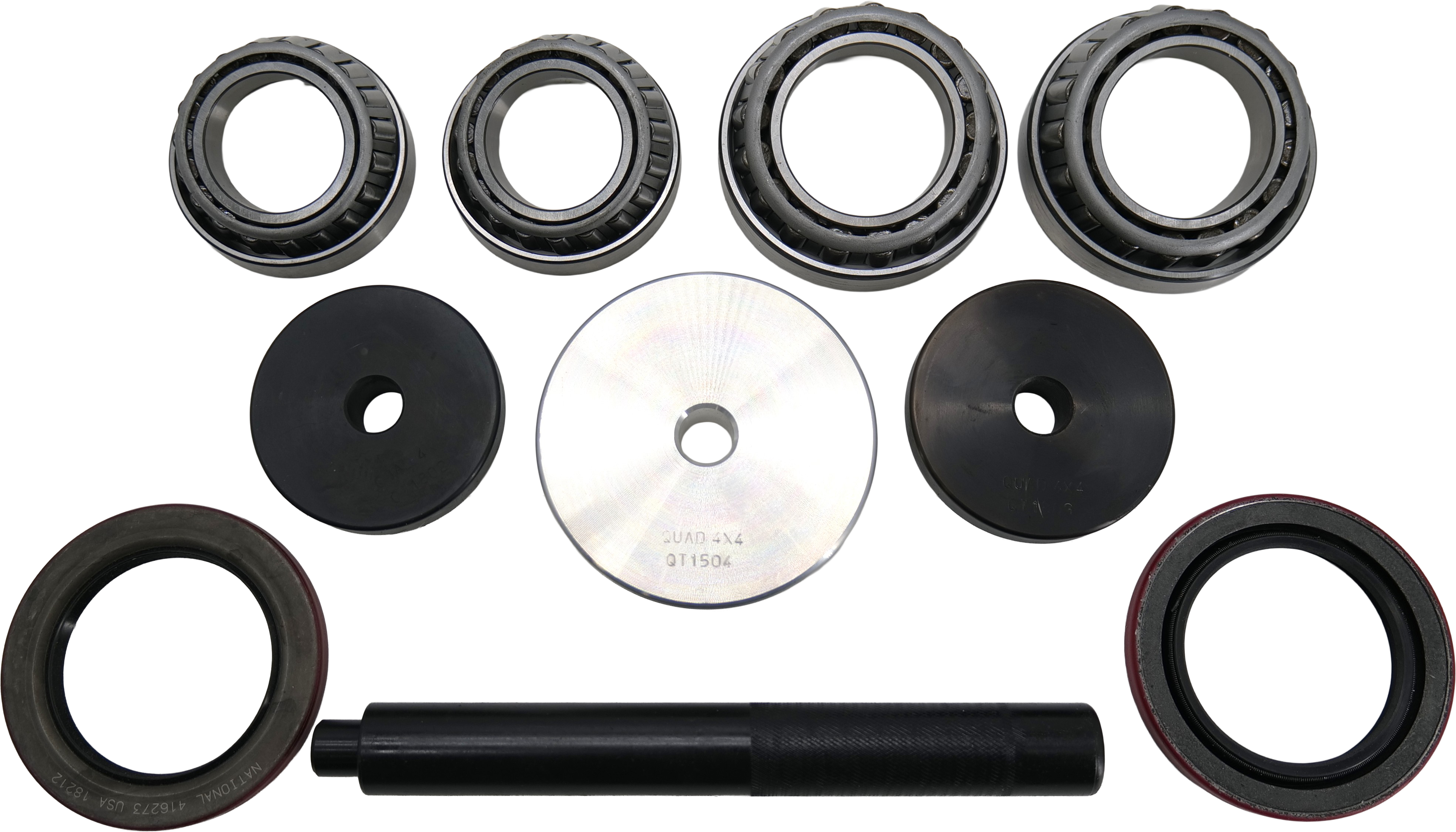 TK4708 Master 3/4 ton 4x4 Front Wheel Bearing Kit with Tools 1960-1977 Torque King 4x4