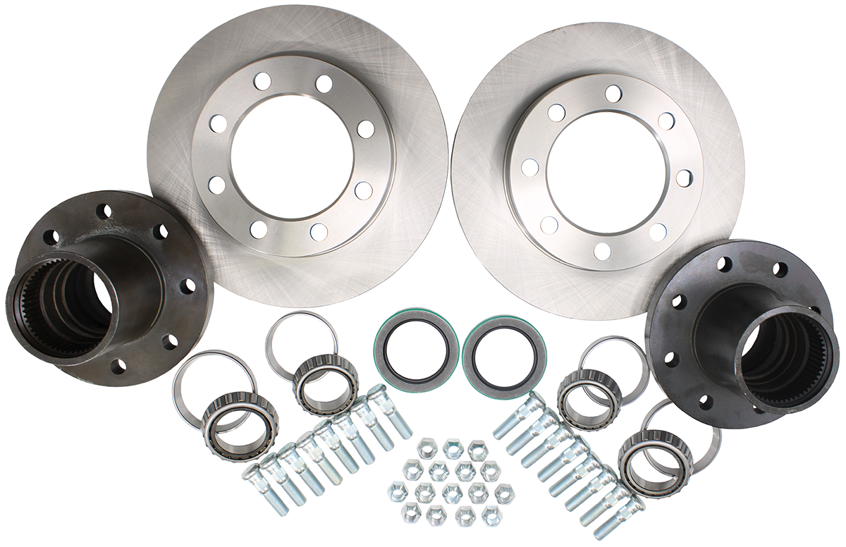 TK4999 DRW to SRW Front Hub Conversion Kit for 1977-1991 GM 1 ton 4x4 Torque King 4x4