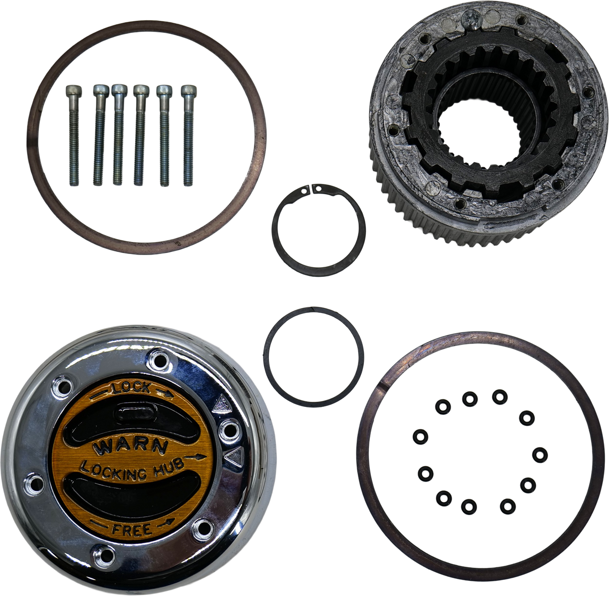 TK56120.5 1 Side WARN 35 Spline Premium Locking Hub Torque King 4x4