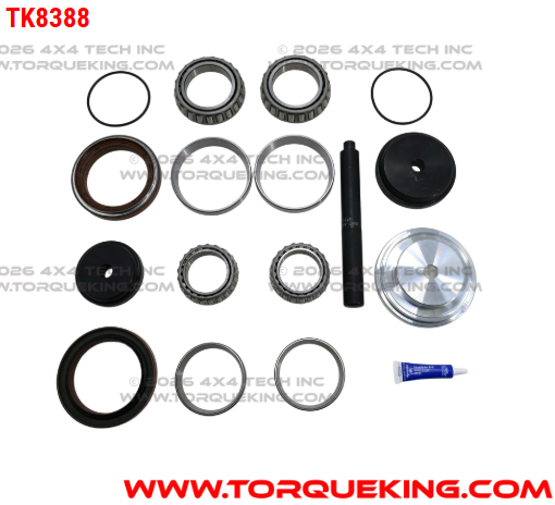 TK8388 Master Rear Wheel Bearing Kit with Tools for 2017-up F350 DRW Torque King 4x4
