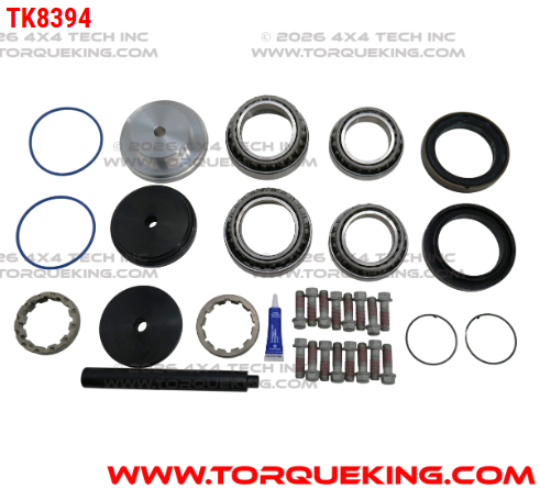 TK8394 Rear Wheel Bearing & Seal Kit with Tools for 2019-up Ram 4500, 5500 Torque King 4x4