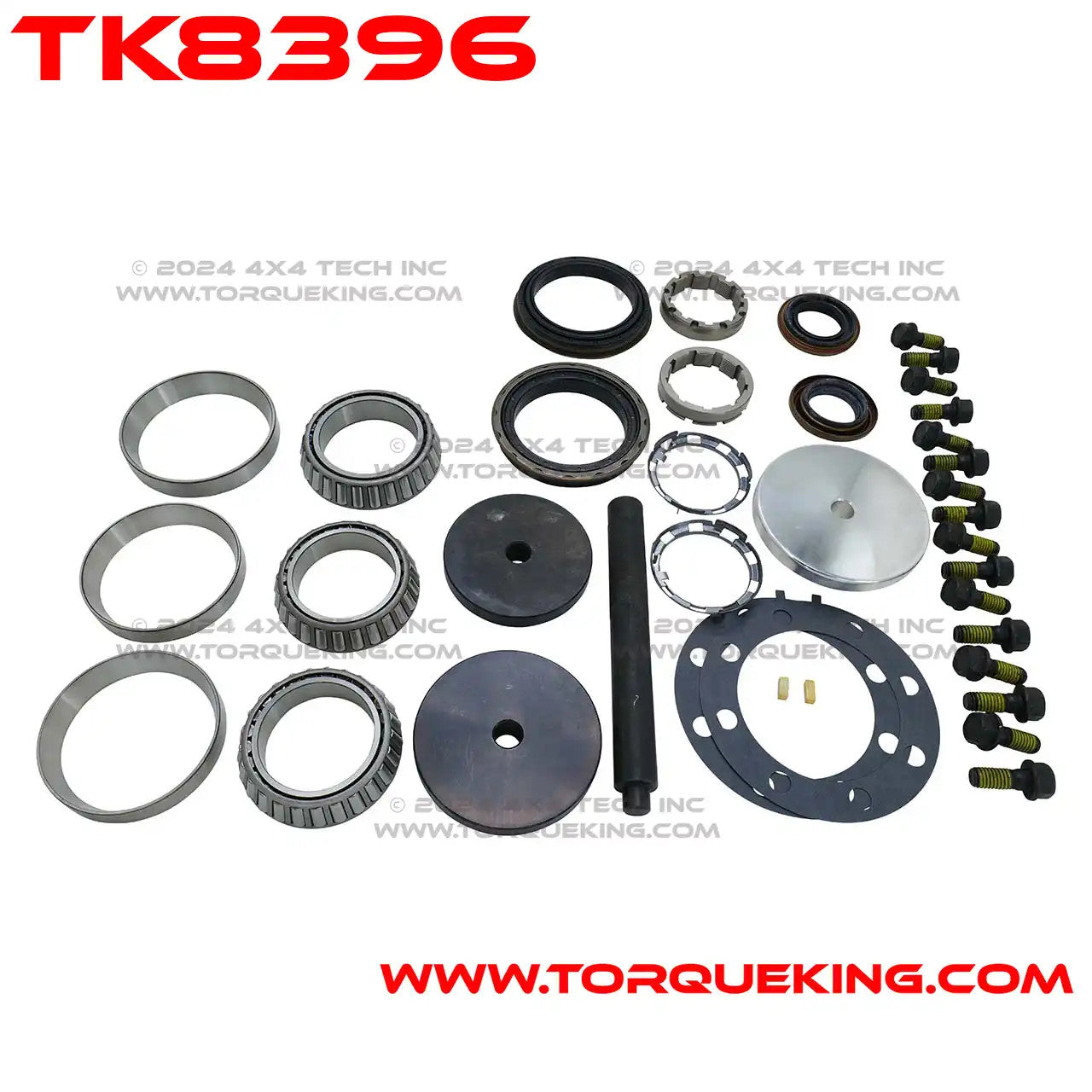 TK8396 DRW Master Rear Wheel Bearing Parts & Tools Kit for 2020-UP GM 3500HD Torque King 4x4