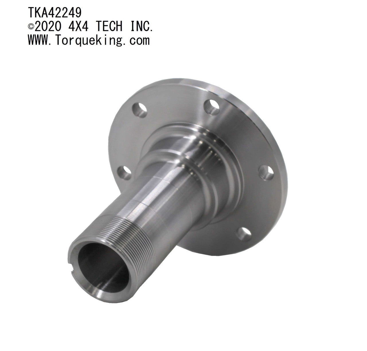 TKA42249 Spindle with Bushing for vintage Dodge & IHC Dana 44 Axles Torque King 4x4