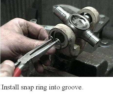 TSB3502 External Snap Ring Single Cardan U-Joint Technical Service Manual Torque King 4x4