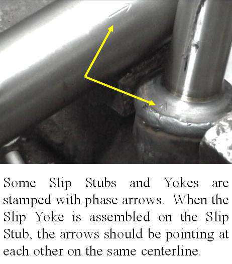 TSB3507 Driveshaft Slip Yokes Tech Service Bulletin Torque King 4x4