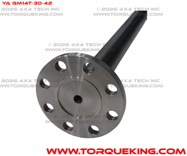 YA GM14T-30-42 Yukon Cut-to-Length 38.2"-42.2" 30 Spline Rear Axle Shaft