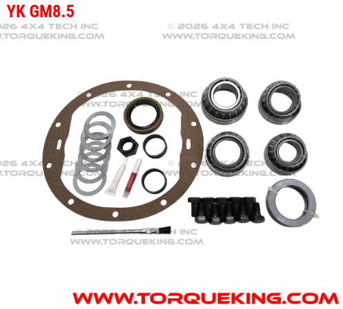 YK GM8.5 Yukon Master Overhaul Kit for GM AAM 8.5" Rear Axles Torque King 4x4
