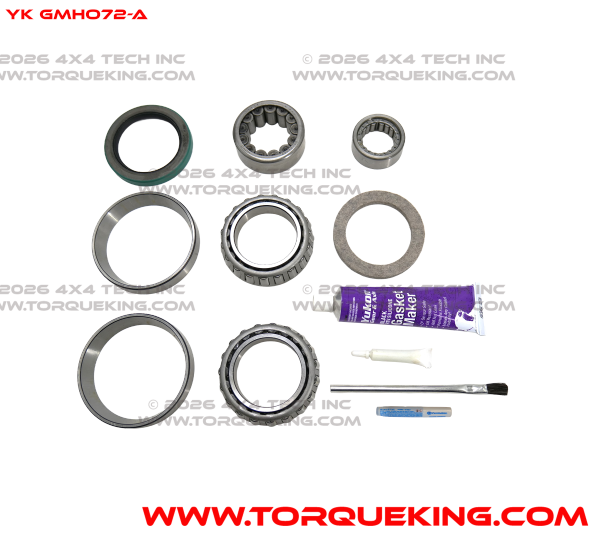 YK GMHO72-A Master Overhaul Kit for 1961-1967 GM H072 Diffs without Load Bolt