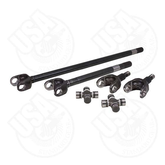 ZA W24126 Chromemoly 4340 Replacement Axle Kit for 71-80 IHC Scout Torque King 4x4