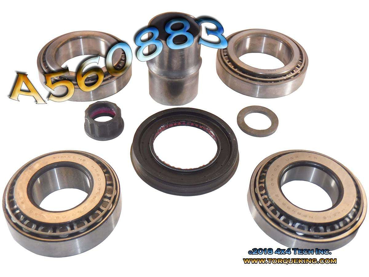 A560883 Master Rear Differential Bearing and Seal Kit Torque King 4x4