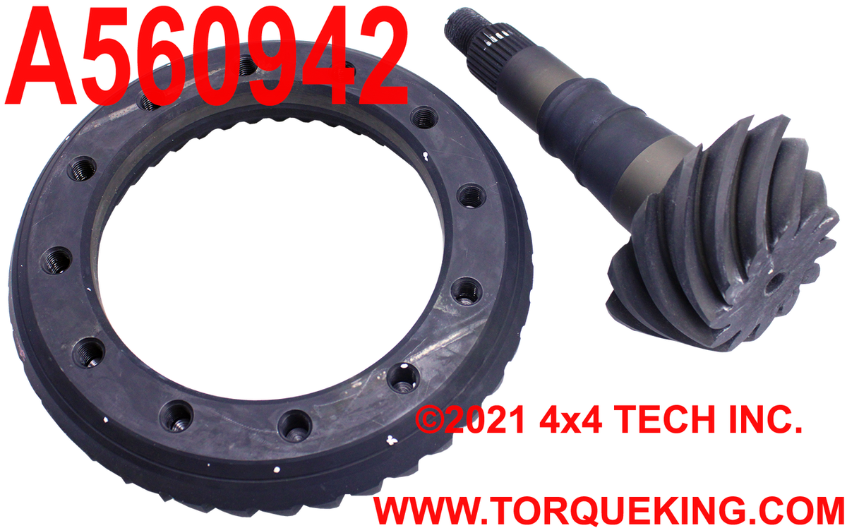 A560942 3.42 Ratio Ring & Pinion Set for AAM 925 12 Bolt Front Axle Torque King 4x4