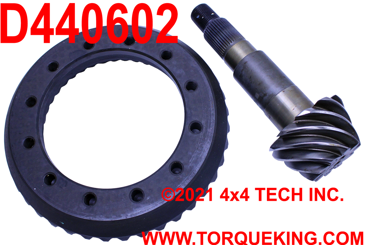 D440602 Dana 80 4.10 or 4.11 Ratio Ring & Pinion Gear Set Torque King 4x4