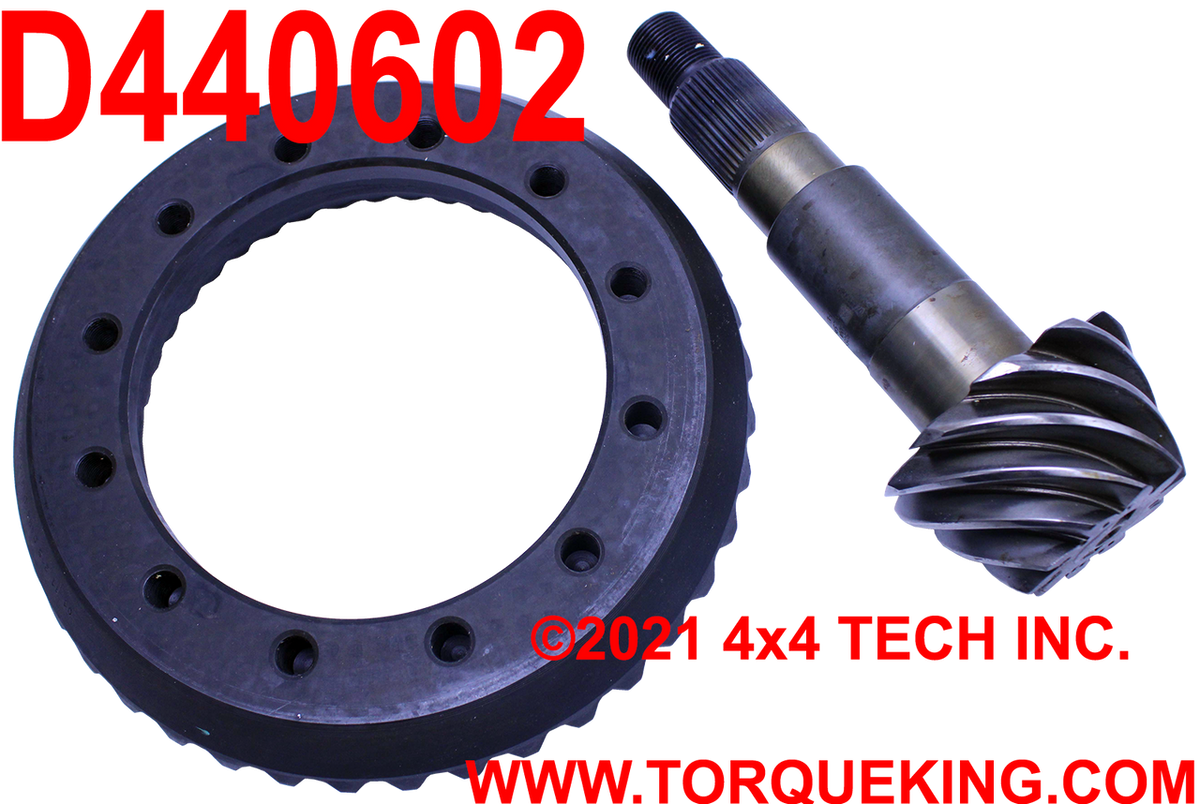 D440602 Dana 80 4.10 or 4.11 Ratio Ring & Pinion Gear Set Torque King 4x4