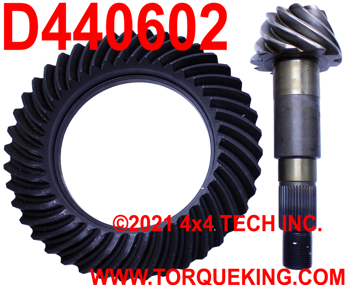 D440602 Dana 80 4.10 or 4.11 Ratio Ring & Pinion Gear Set Torque King 4x4