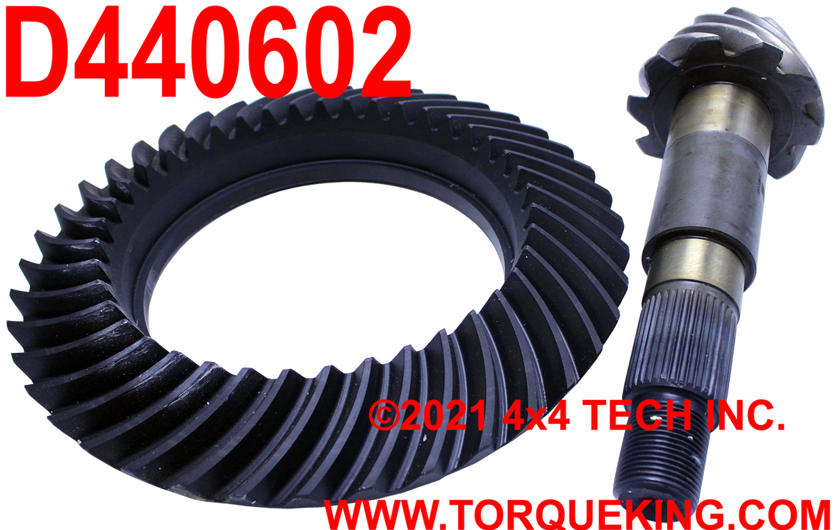 D440602 Dana 80 4.10 or 4.11 Ratio Ring & Pinion Gear Set Torque King 4x4