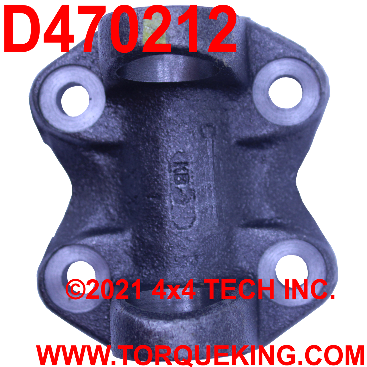 D470212 1310 Series Rear Driveshaft Flange Yoke for Mahindra Roxor Torque King 4x4