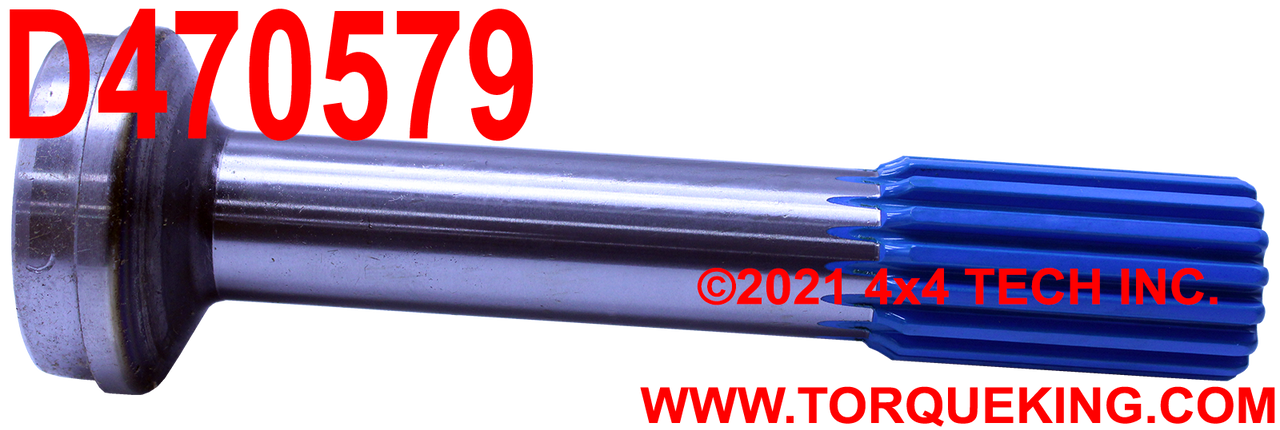 D470579 TUBE SHAFT Torque King 4x4