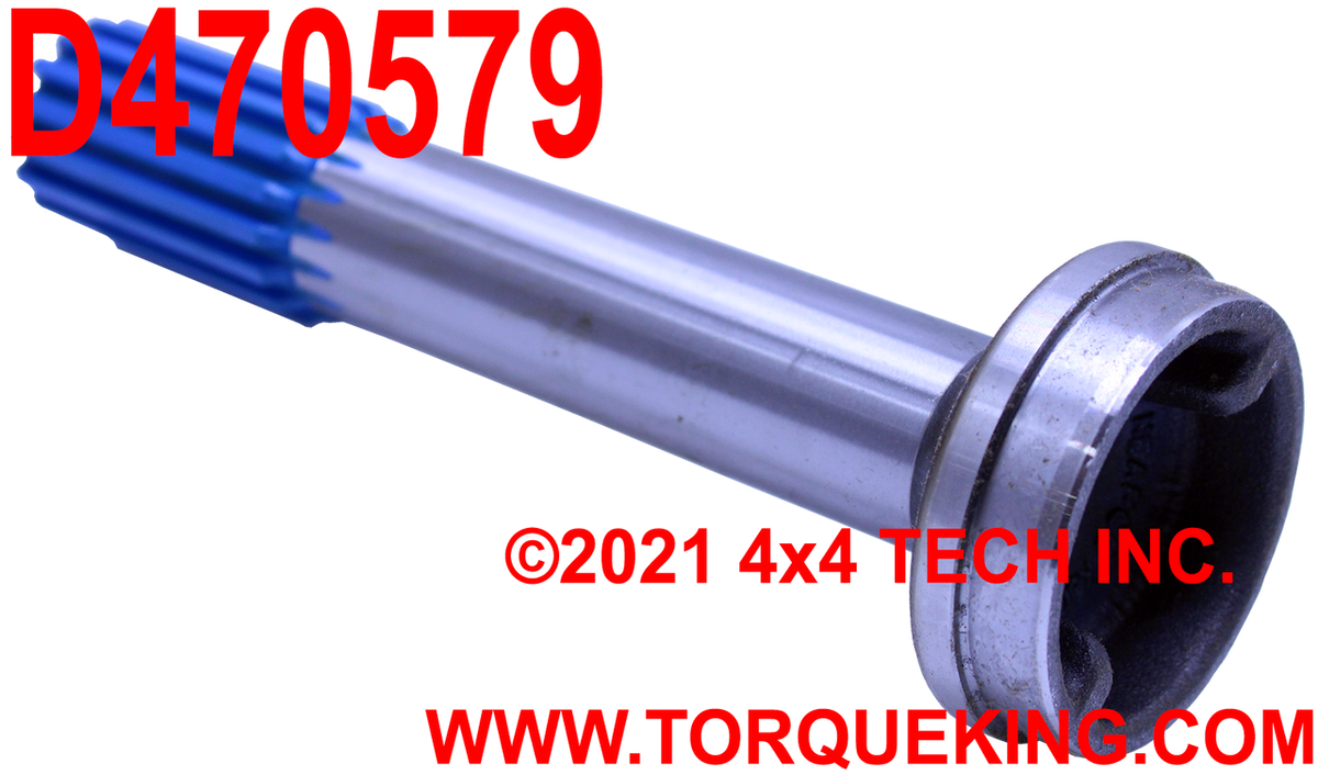D470579 TUBE SHAFT Torque King 4x4