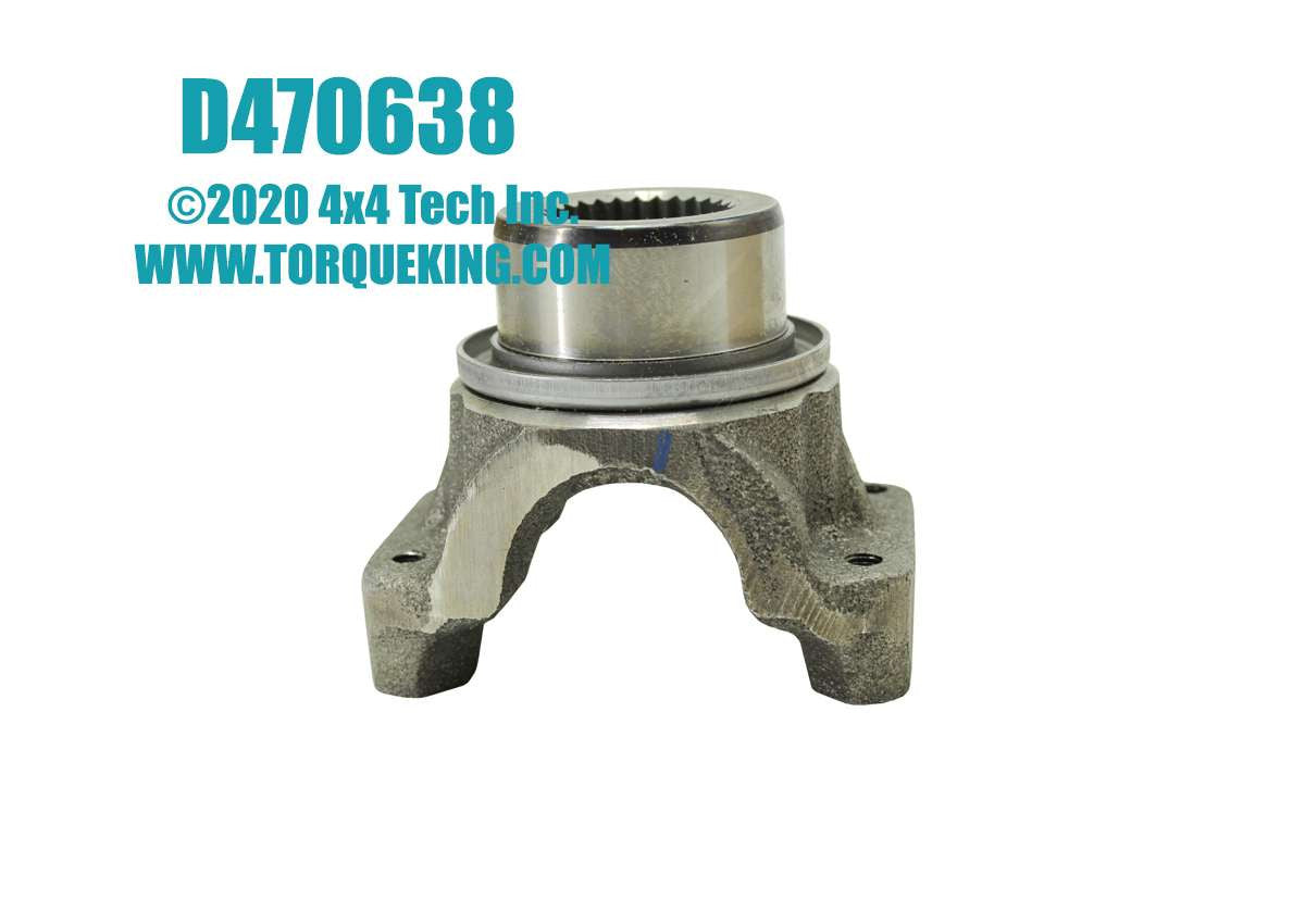 D470638 1310 Series 29 Spline Dana 60, Dana 70 Strap & Bolt Pinion Yoke Torque King 4x4