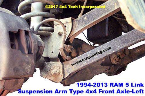 Ram 2013-up Front CV Driveshaft ID IDN-117 Torque King 4x4