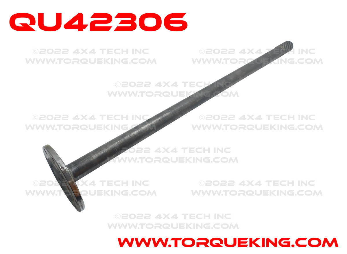 QU42306 38.642" 34 Spline Rear Left Axle Shaft for Dana S111 Rear Axles Torque King 4x4