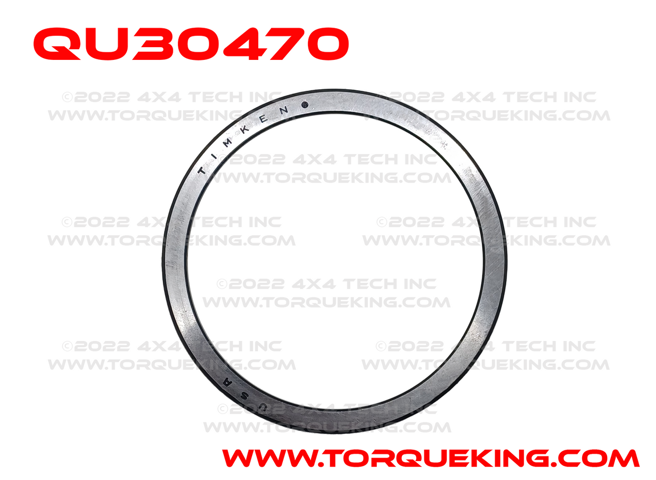QU30470 Inner Wheel Bearing Cup to fit 2005-2009 Chevy, GMC C4500, C5500 Kodiak, TopKick trucks Torque King 4x4