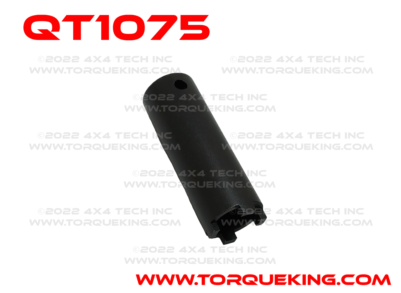 QT1075 1/2" Drive Ball Joint Adjuster Sleeve Socket for Dana 30, Dana 44, GM 10 Bolt, Roxor Torque King 4x4