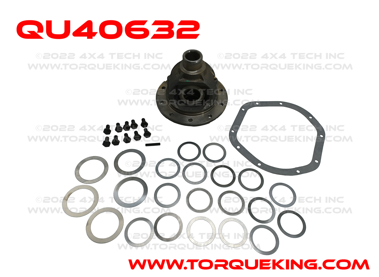 QU40632 Dana 44 3.73 & faster Ratio Empty Open Differential Case Kit Torque King 4x4